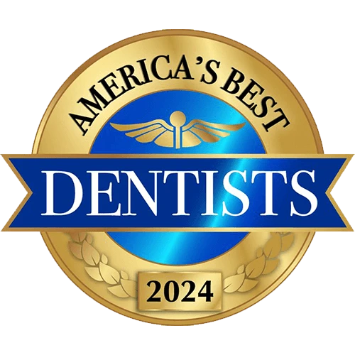 A badge from America's Best Dentists