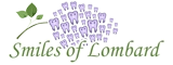 The Smiles of Lombard website scrolling logo